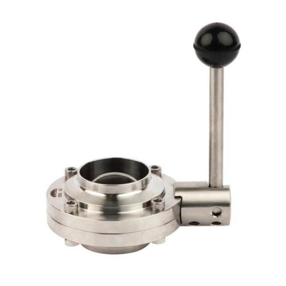 W jaki sposób zawór motylkowy służy do kontroli przepływu?