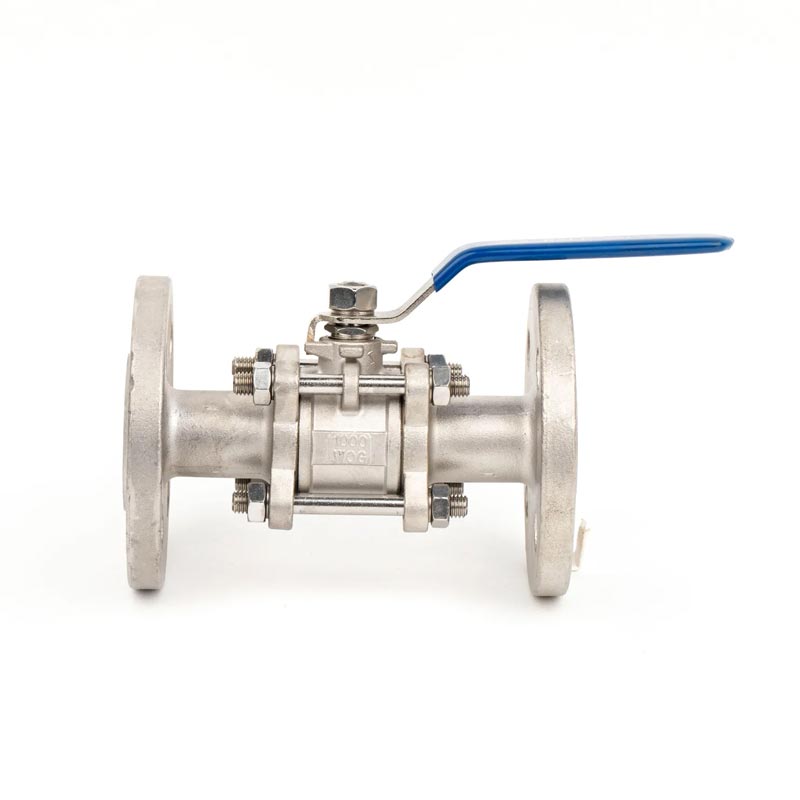 3PC DIN Fanged Ball Valve