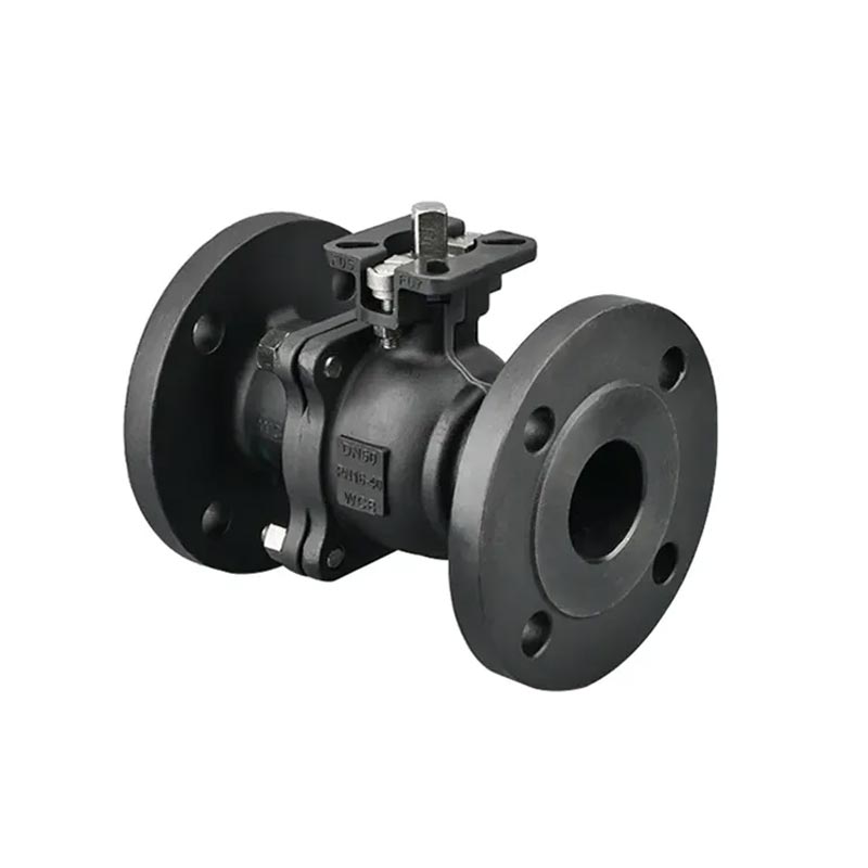 2PC Carbon Steel Flanged Ball Valve