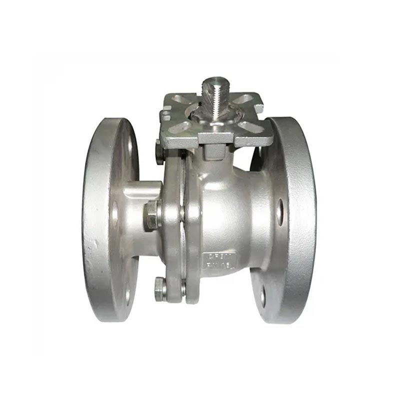2PC Carbon Steel Flanged Ball Valve