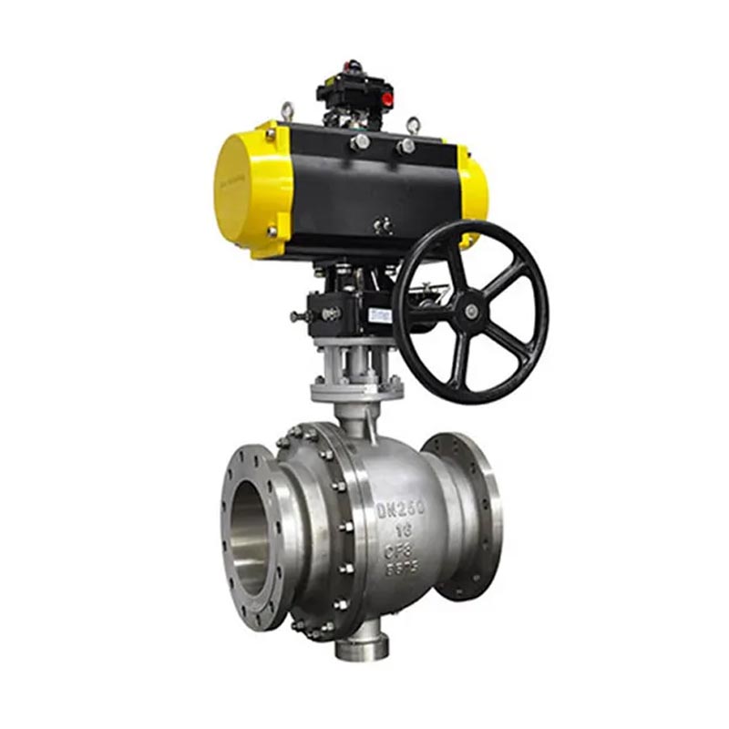 2PC Carbon Steel Flanged Ball Valve