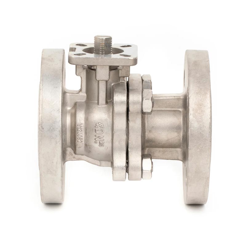 2PC DIN Flanged Stainless Steel Ball Valve